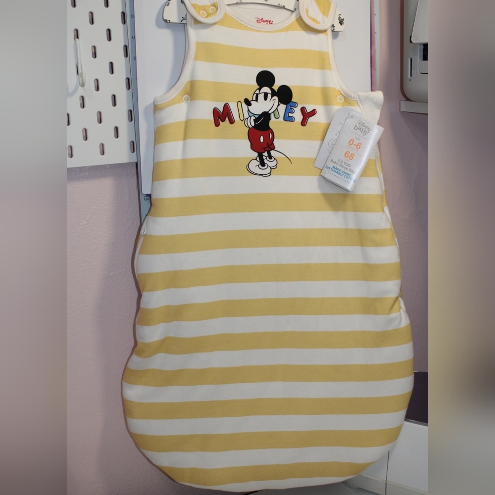 New Disney Baby Mickey mouse Sleeping Bag 0-6 months
